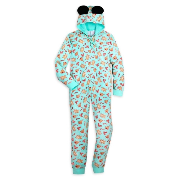 Disney Other - NWT Disney Onesie Pajamas For Adults - Mickey Holiday Treats